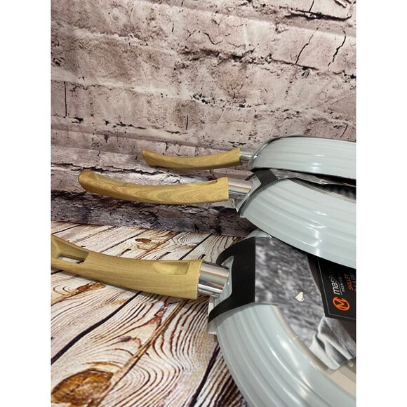 Master Class Skillet 3 Pc. Set 8" 9.5" 11" Non-Stick Ceramic Coating NEW! - Picture 6 of 6